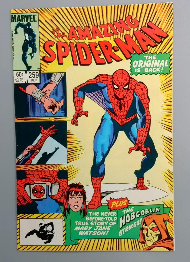 Amazing Spider-Man #259 VF the Origin of Mary Jane Marvel 1984