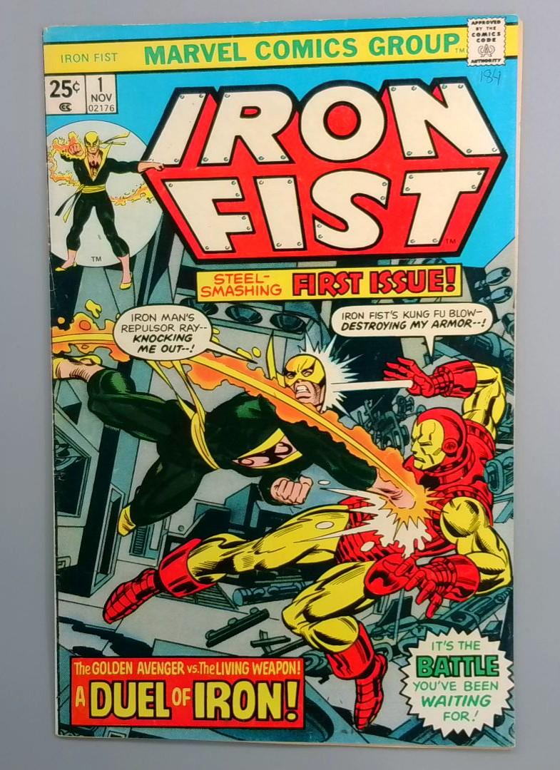 Iron Fist #1 VG No MVS Marvel 1975