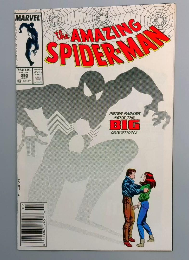 Amazing Spider-Man #290 VF Peter Proposes to Mary Jane Newsstand Marvel 1987