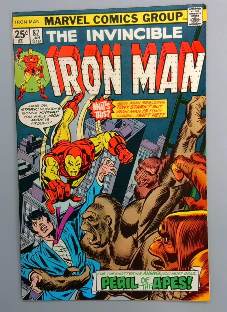 Iron Man #82 VF+ 1st Appearance of Michael Obrien Marvel 1976