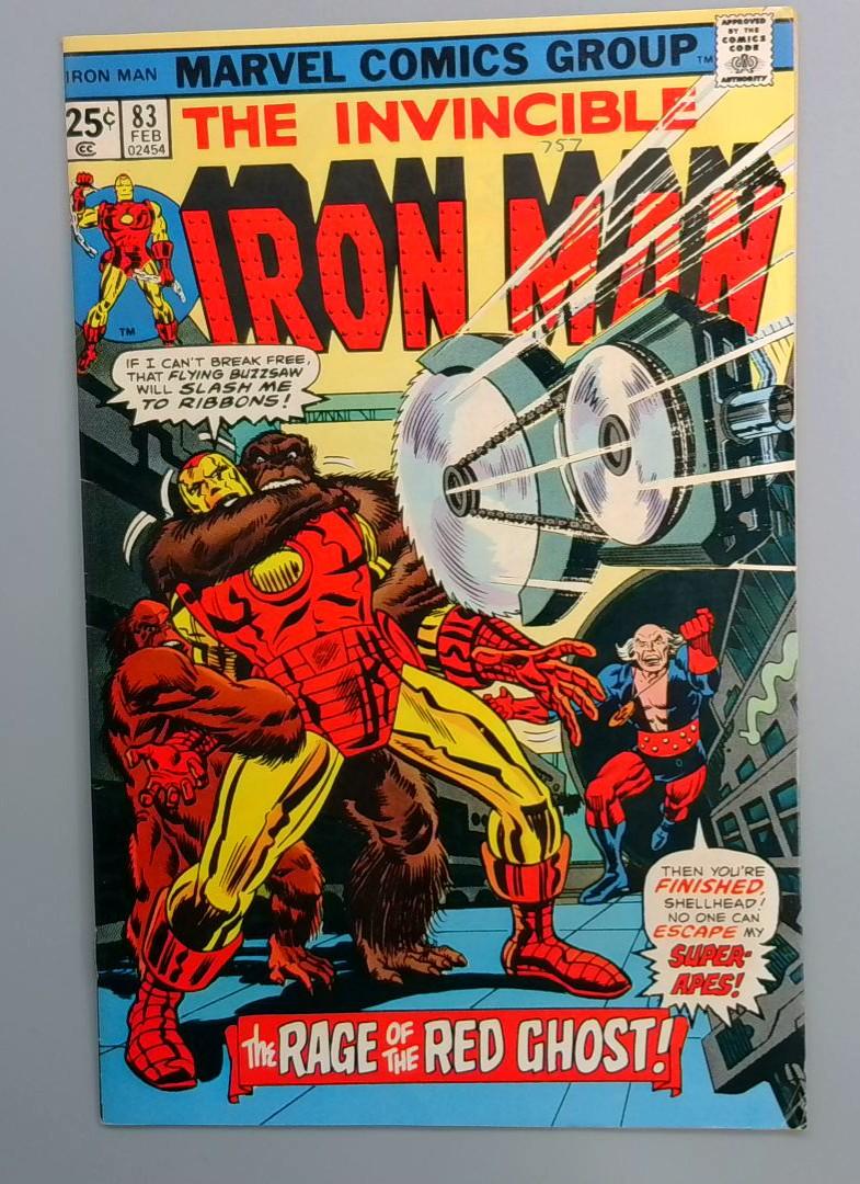 Iron Man #83 VF+ Red Ghost Marvel 1976