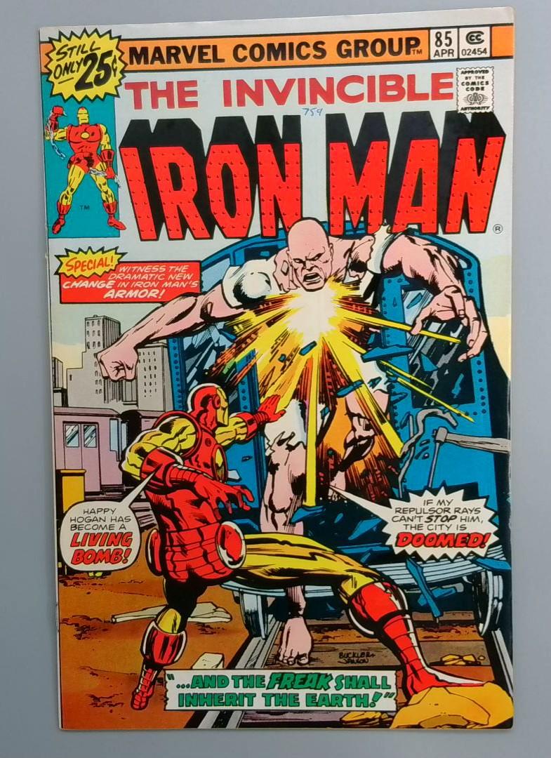 Iron Man #85 FN+ the Freak Happy Hogan Appearance Marvel 1976