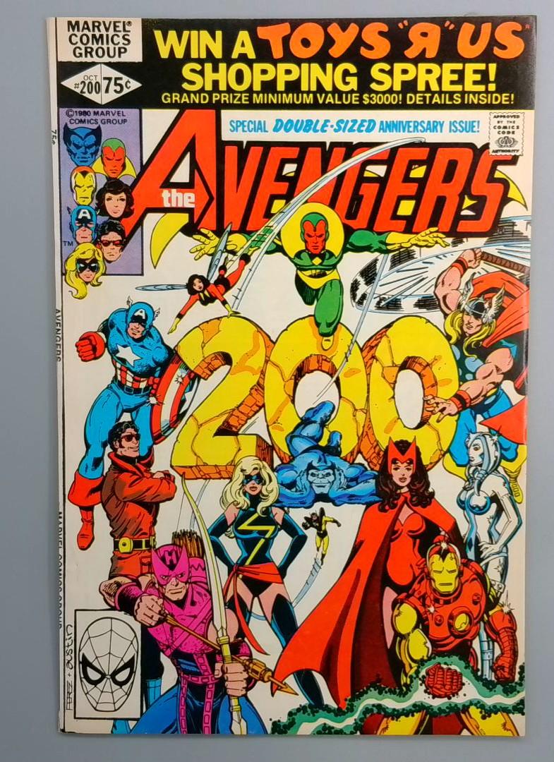 Avengers #200 Double-Sized Anniversary Issue Direct Edition Marvel 1980