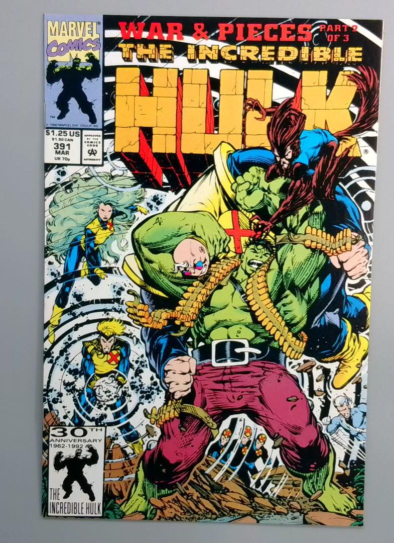 Incredible Hulk #391 VF Marvel 1992