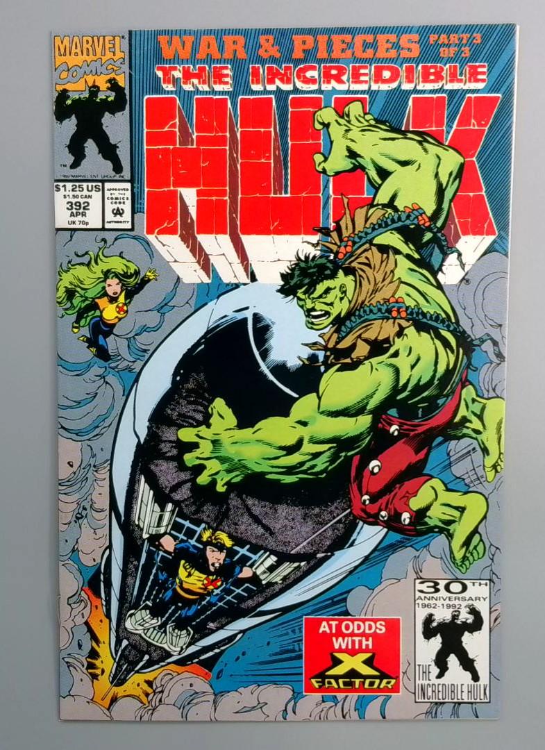 Incredible Hulk #392 VF+ X-Factor Direct Edition Marvel 1992