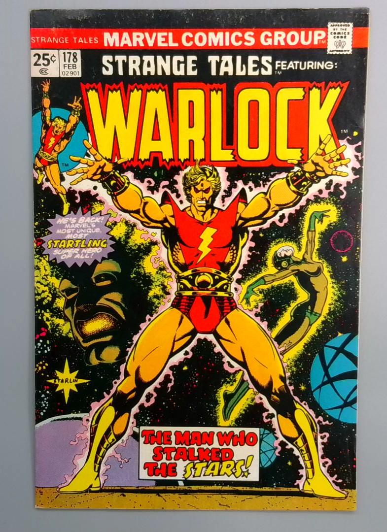 Strange Tales #178 FN 1st Jim Starlin Warlock Marvel 1975