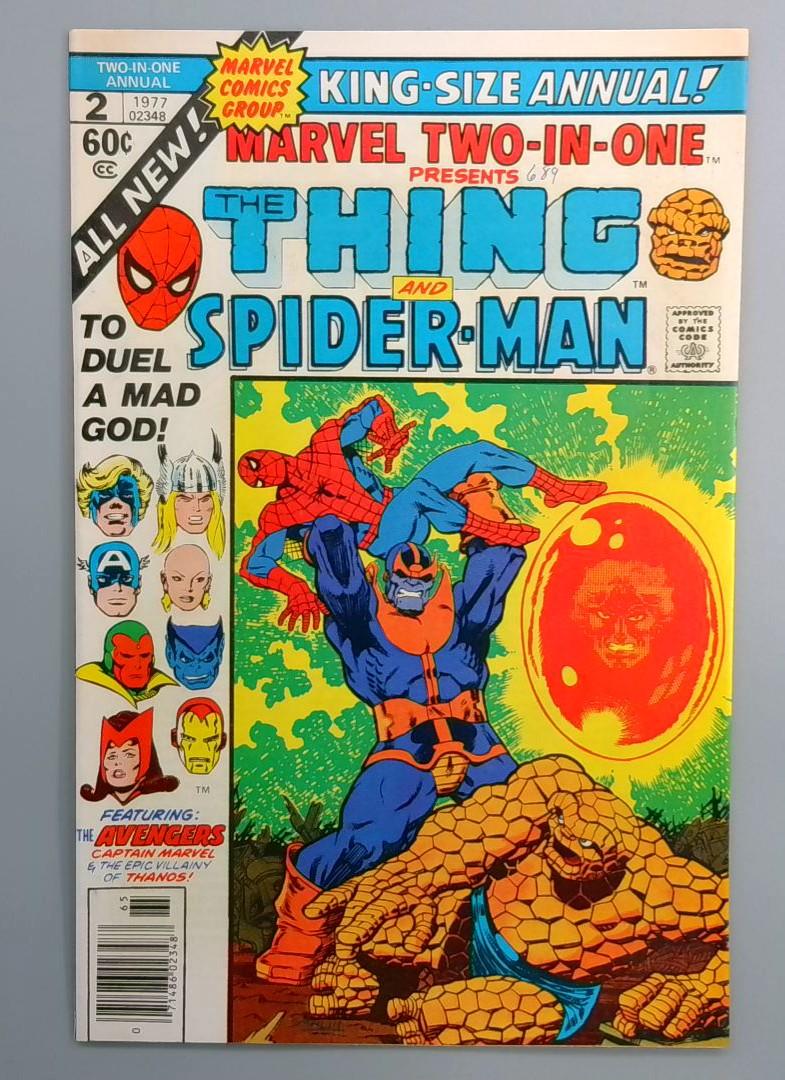 Marvel Two-In-One Annual #2 NM Thanos Marvel Comics 1977