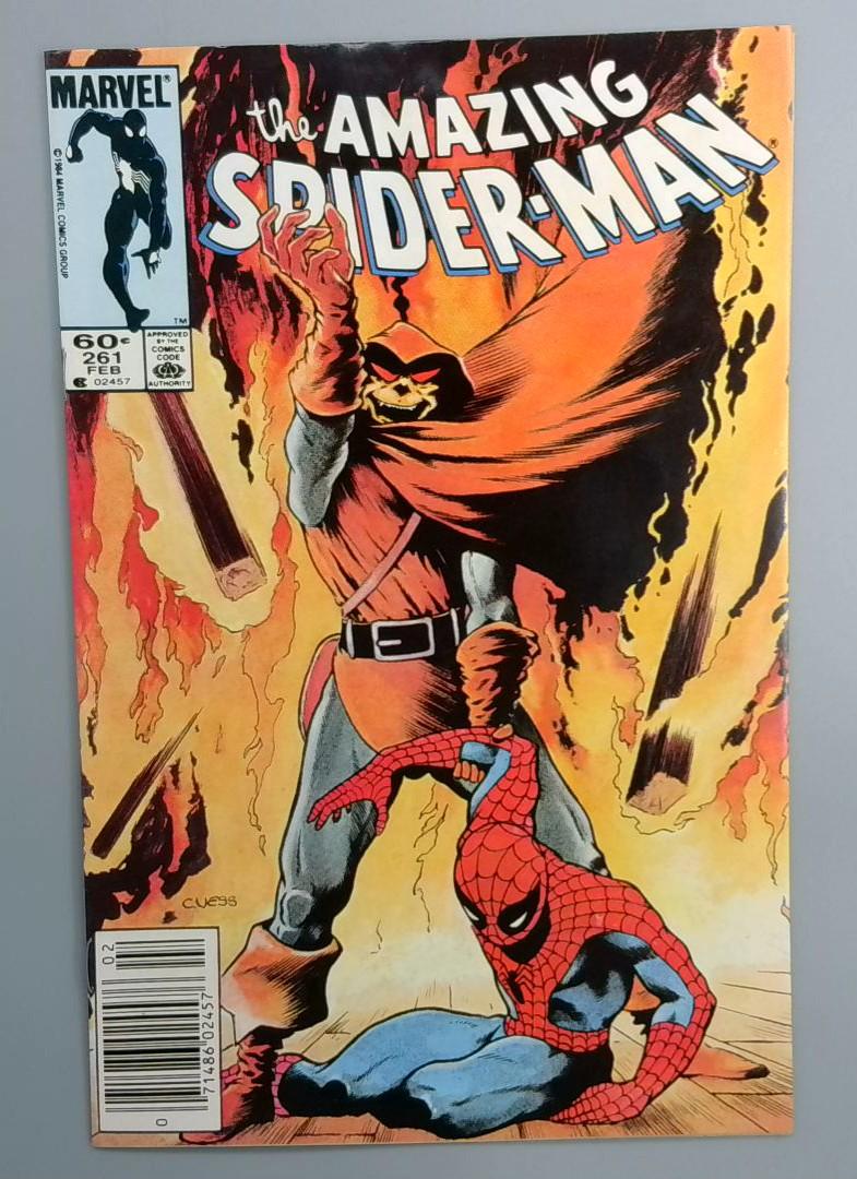 Amazing Spider-Man #261 Hobgoblin Vs Harry Osborn Newsstand Marvel 1985