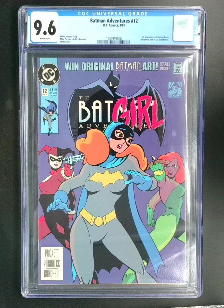 Batman Adventures #12 1st App of Harley Quinn 9.6 CGC DC Comics 1993