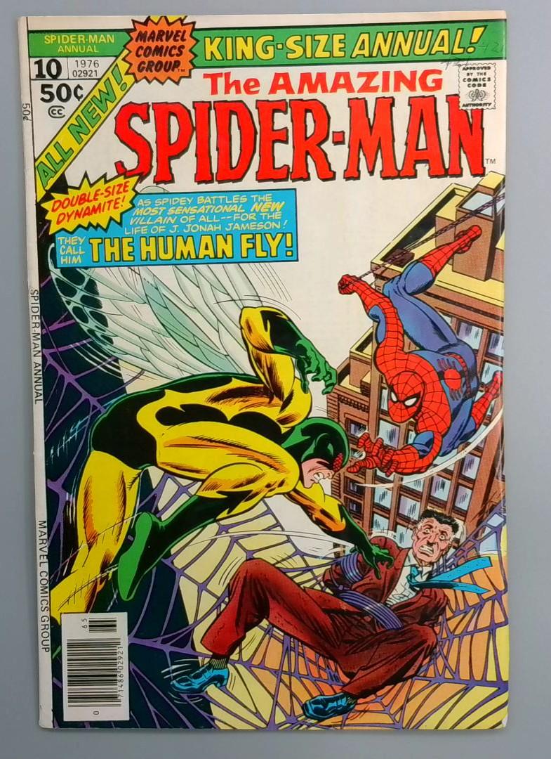 Amazing Spider-Man Annual #10 VG/FN 1st Human Fly Marvel 1976