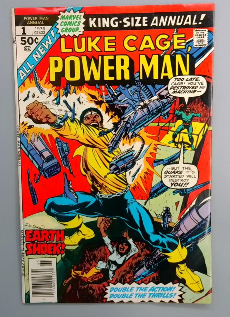 Power Man Annual #1 FN Marvel 1976
