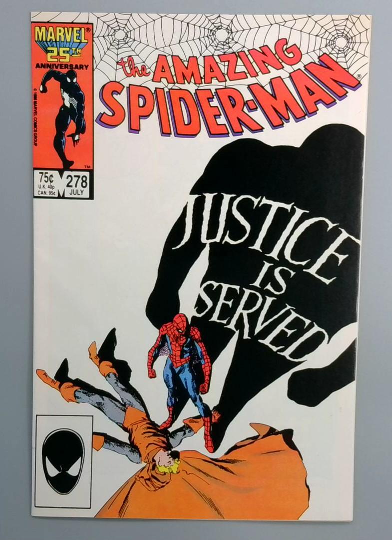 Amazing Spider-Man #278 Scourge Marvel 1986