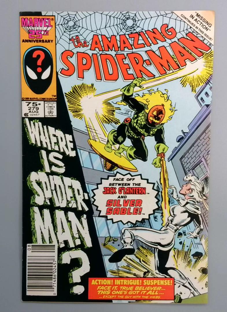 Amazing Spider-Man #279 Newsstand Marvel 1986