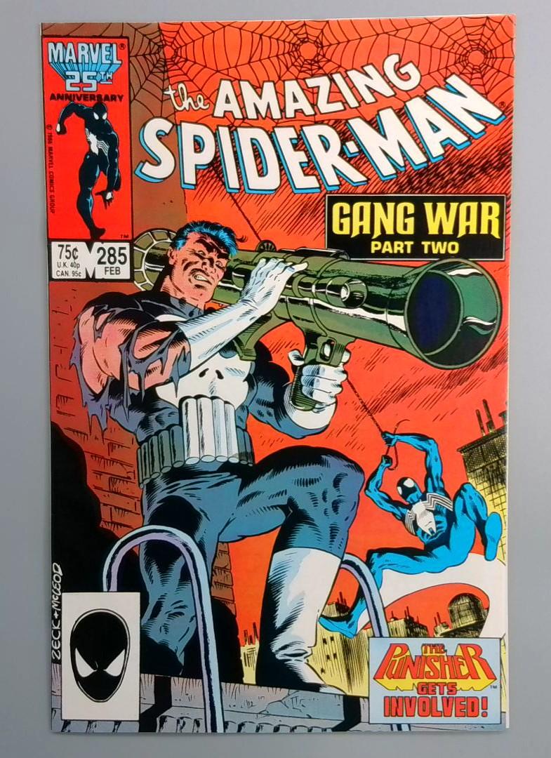 Amazing Spider-Man #285 VF+ Punisher Marvel 1987