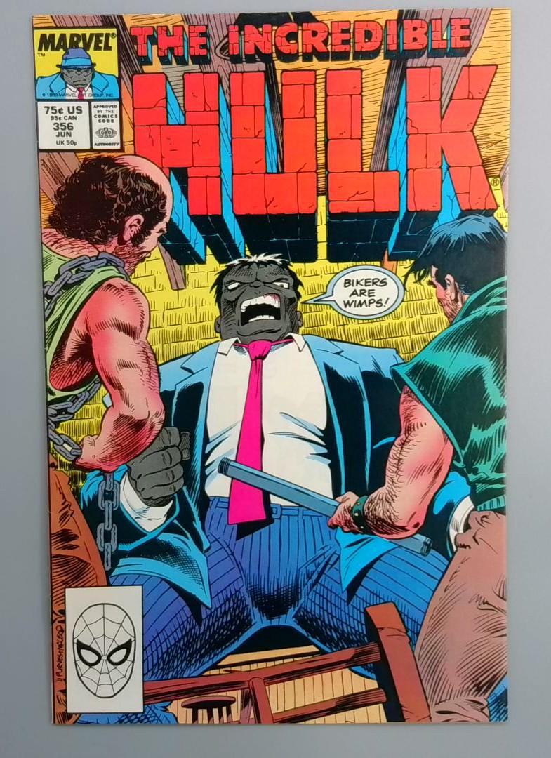 Incredible Hulk #356 Direct Edition Marvel 1989