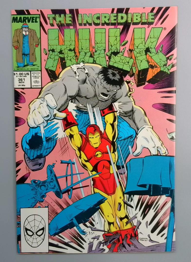 Incredible Hulk #361 NM Iron Man Marvel 1989