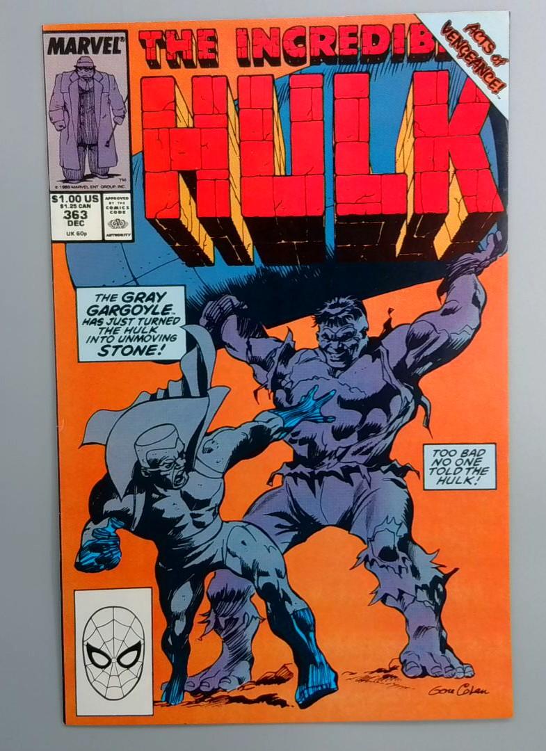 Incredible Hulk #363 Direct Edition Marvel 1989