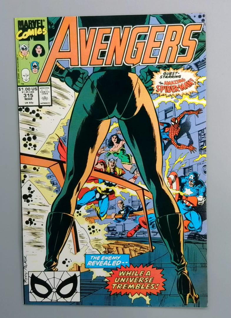 Avengers #315 NM- Spider-Man Marvel 1990