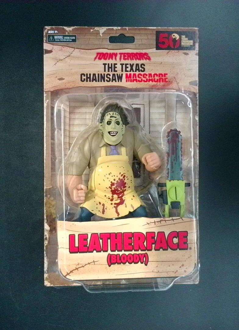 Leatherface Bloody The Texas Chainsaw Massacre Toony Terrors - Neca