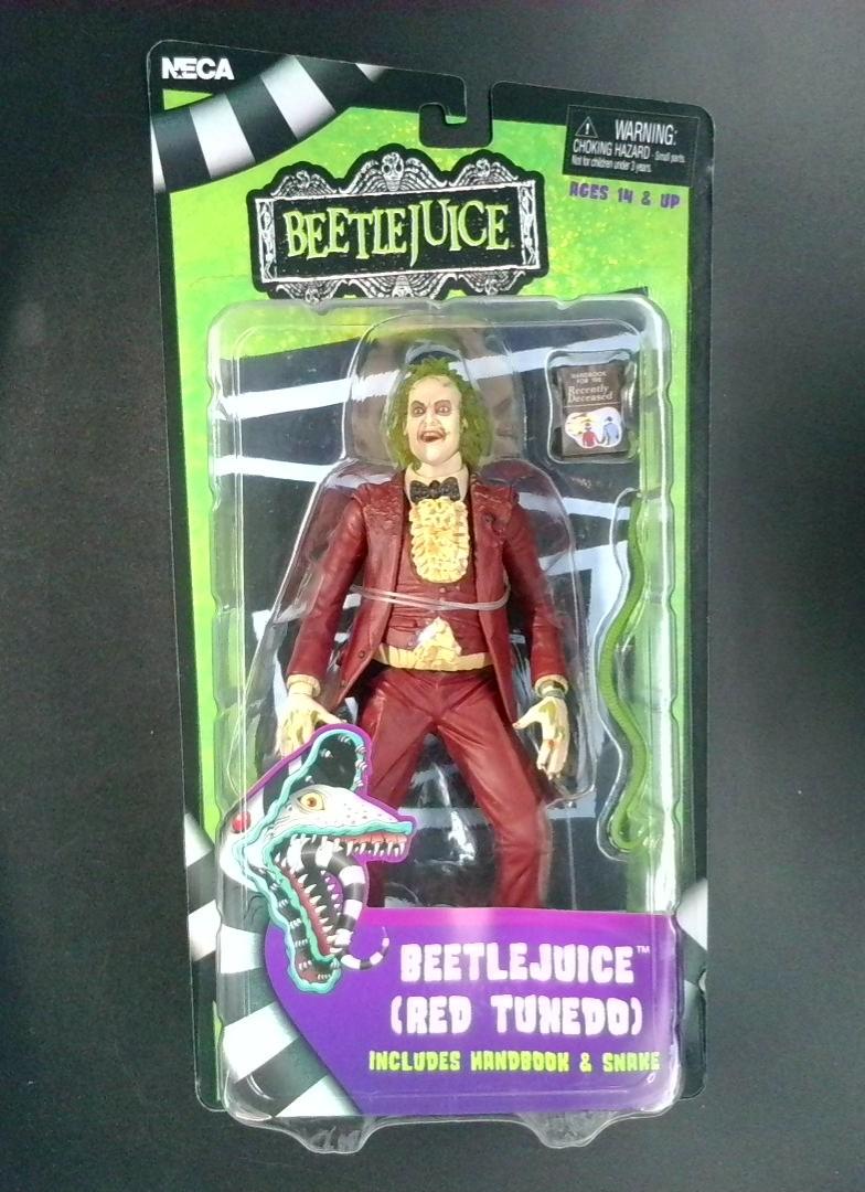 Beetlejuice Red Tuxedo Beetlejuice NECA