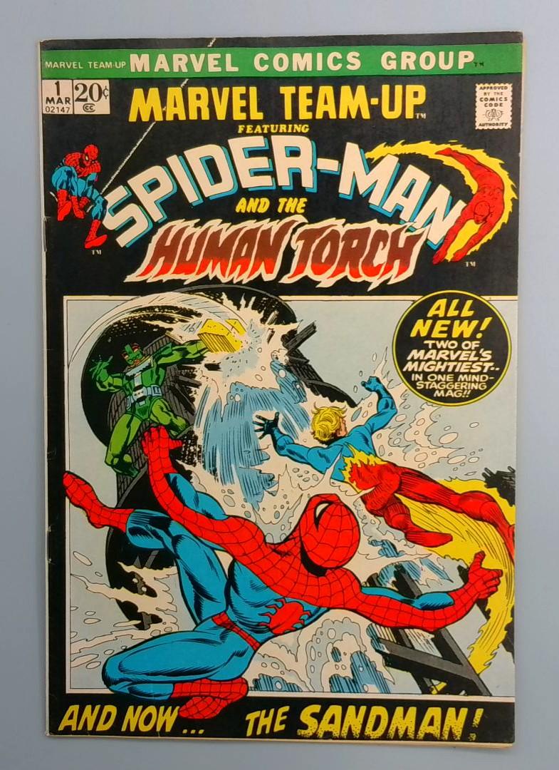 Marvel Team-Up #1 FN/VF 🔥 Spider-Man Marvel Comics 1972