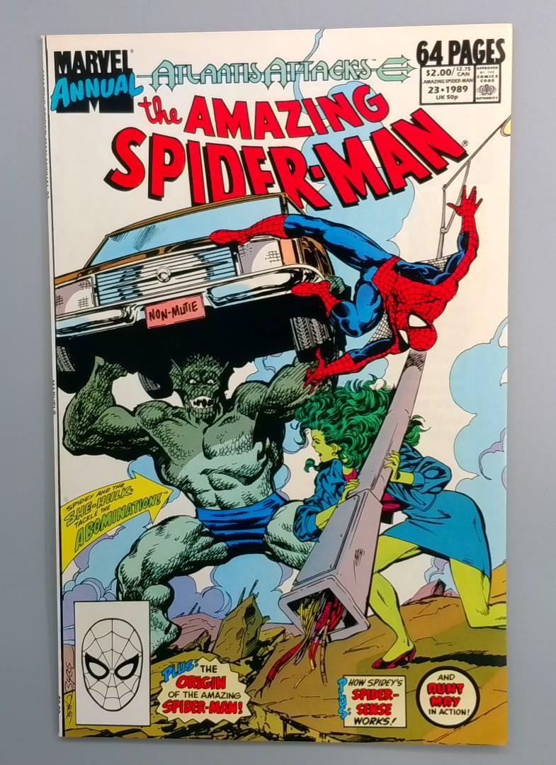 Amazing Spider-Man Annual #23 NM Abomination Marvel 1989