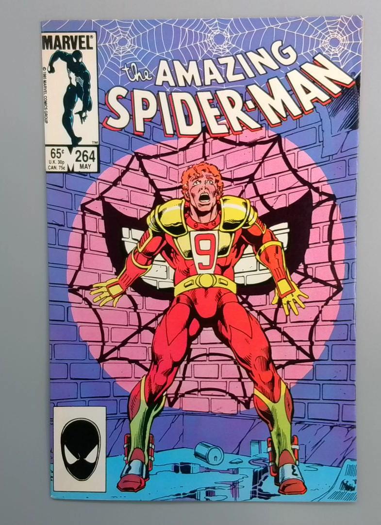 Amazing Spider-Man #264 1st Appearance of Red 9 Marvel 1985