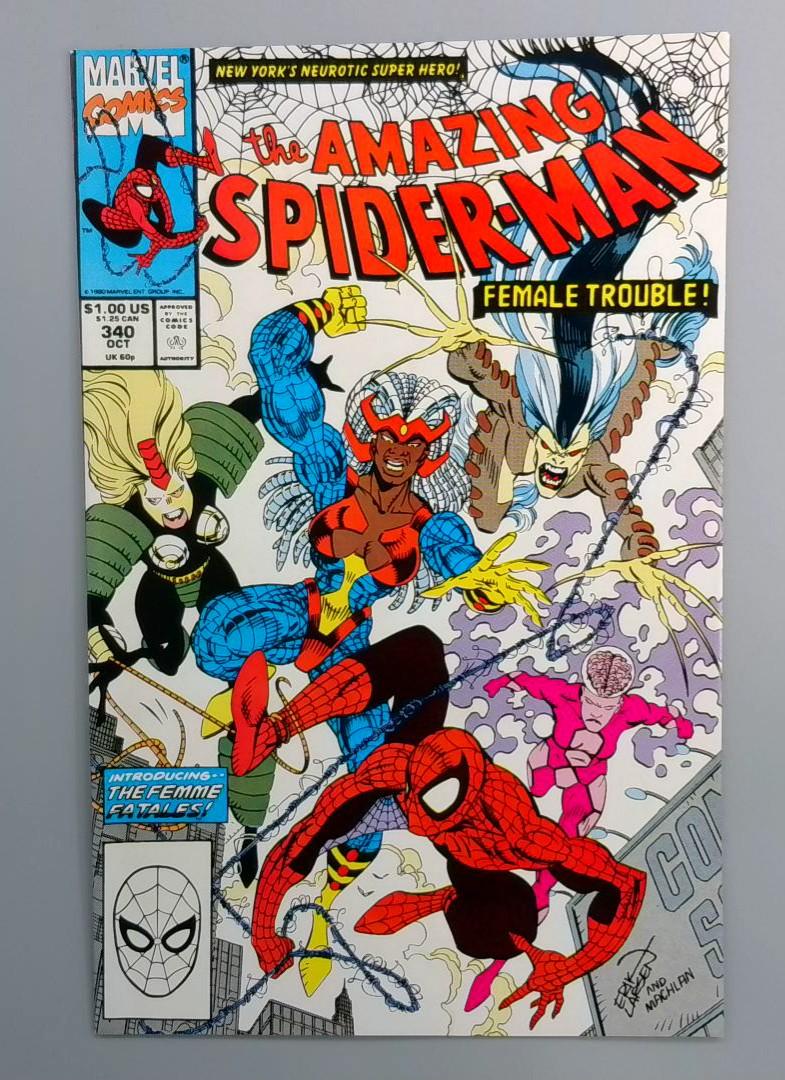 Amazing Spider-Man #340 NM Marvel 1990