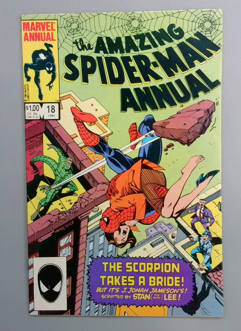 Amazing Spider-Man Annual #18 Scorpion Appearance Marvel 1984