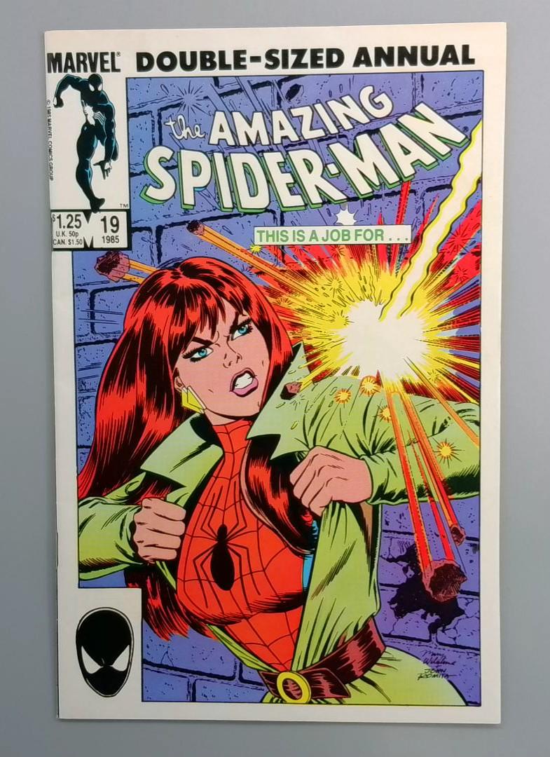 Amazing Spider-Man Annual #19 1st Alistaire Smythe Marvel 1985