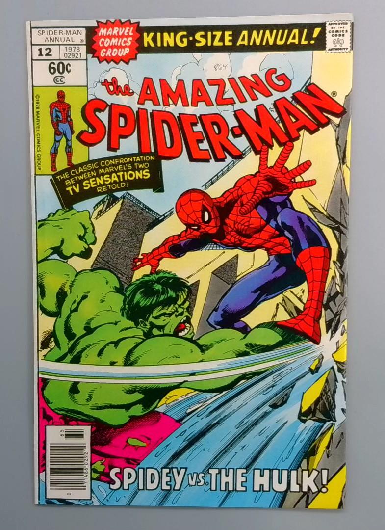 Amazing Spider-Man Annual #12 Reprints Spider-Man #119 Marvel 1978