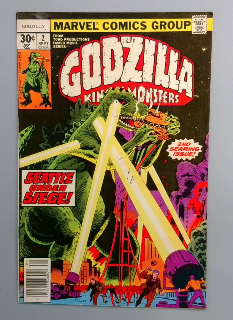 GODZILLA #2 FN Marvel 1977 