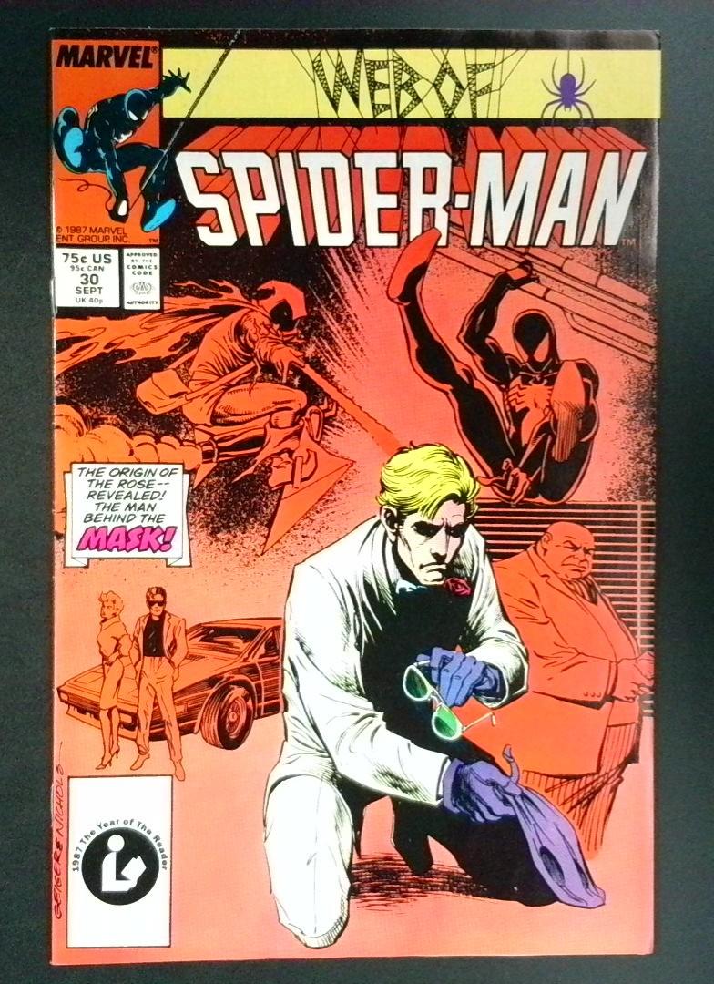 Web of Spider-Man #30 VF Marvel 1987