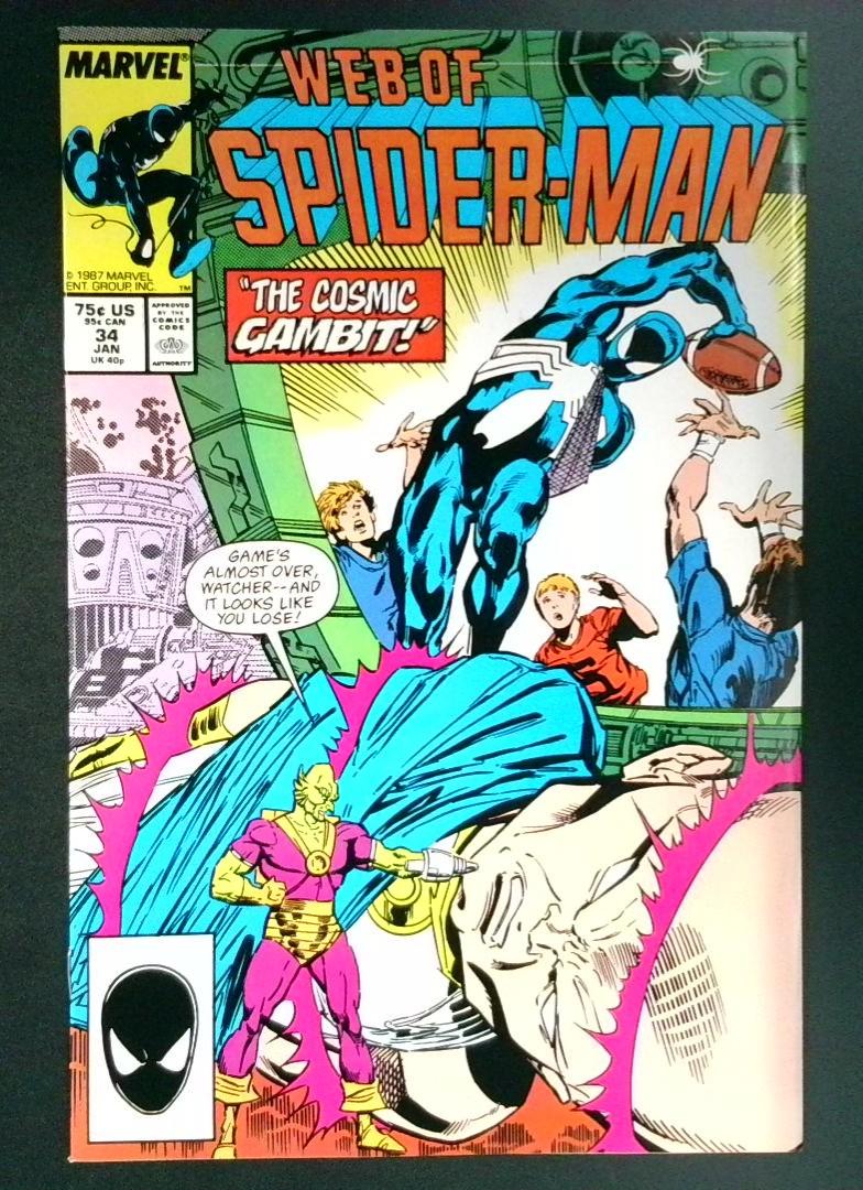 Web of Spider-Man #34 Marvel 1988