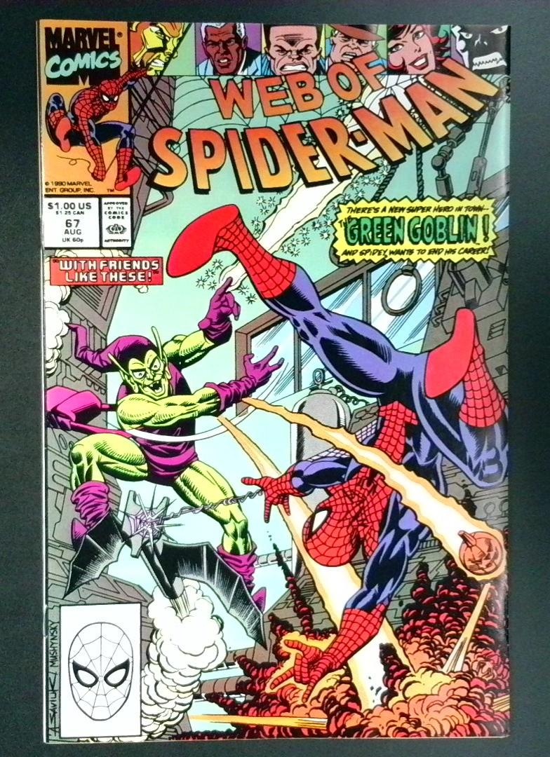 Web of Spider-Man #67 VF/NM Marvel 1990