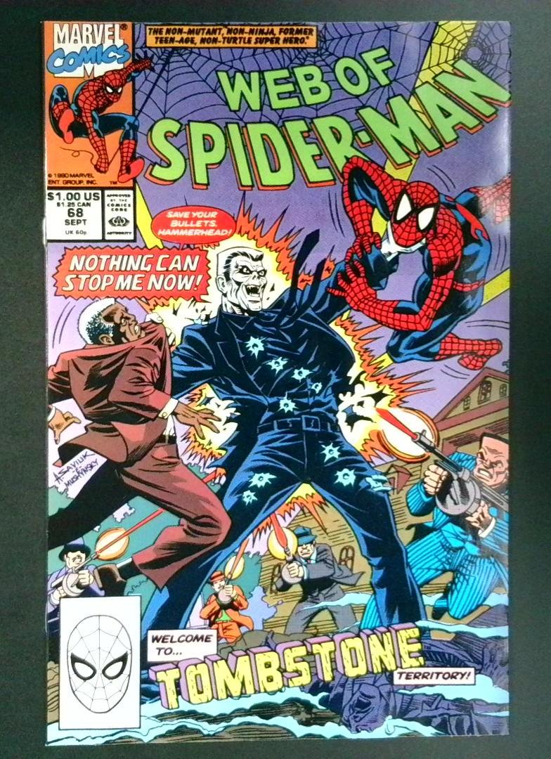 Web of Spider-Man #68  Marvel 1990