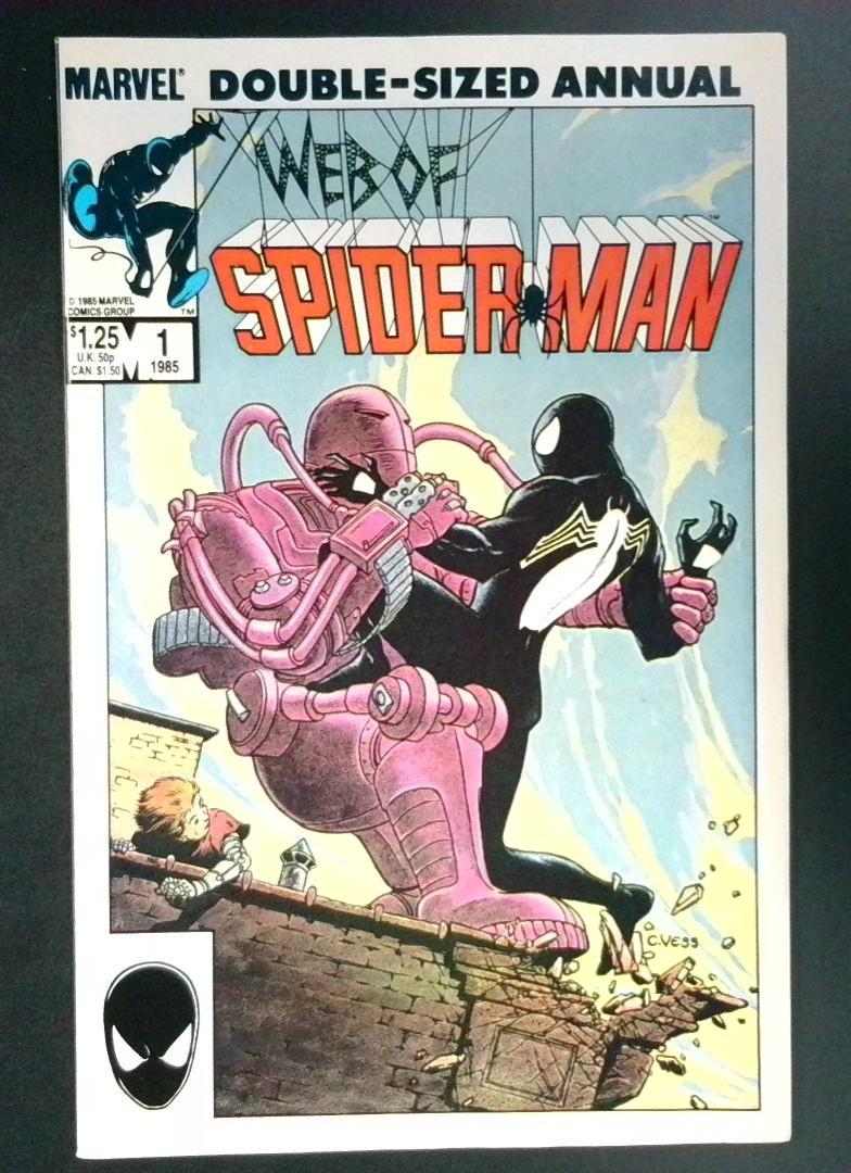 Web of Spider-Man Annual #1 VF/NM Marvel 1985