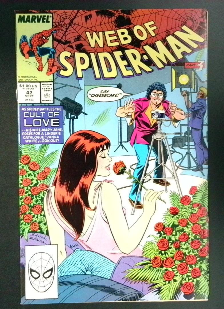 Web of Spider-Man #42 VF Marvel 1988