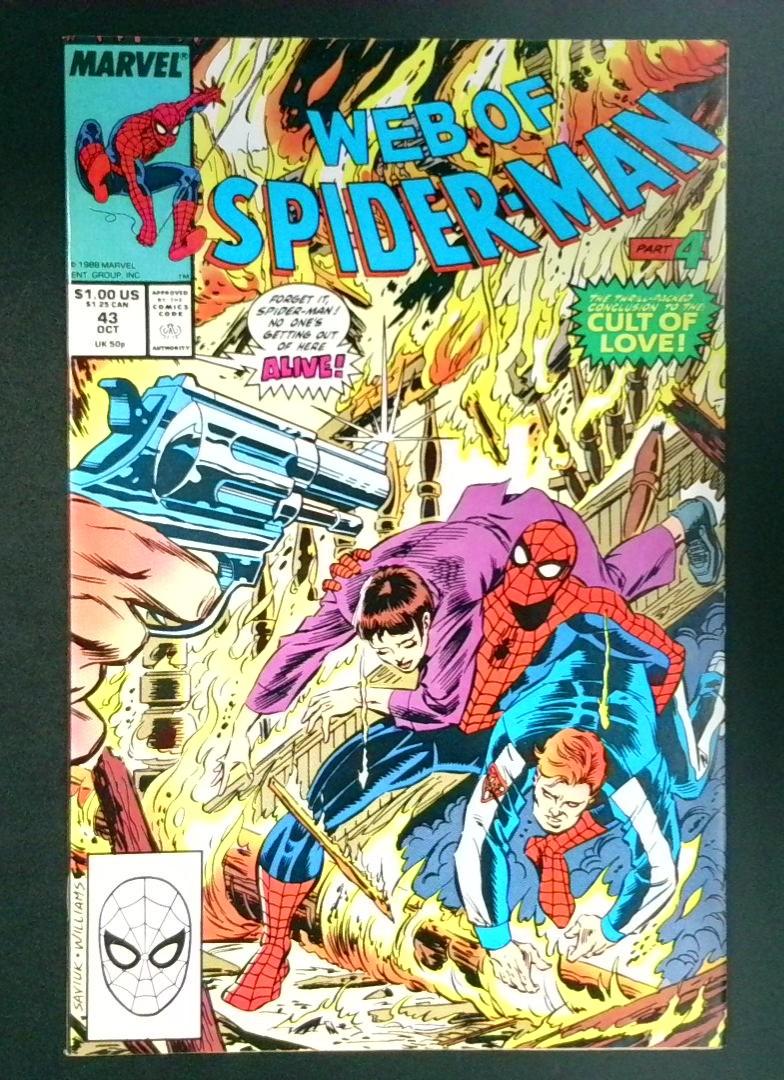 Web of Spider-Man #43 NM Marvel 1988