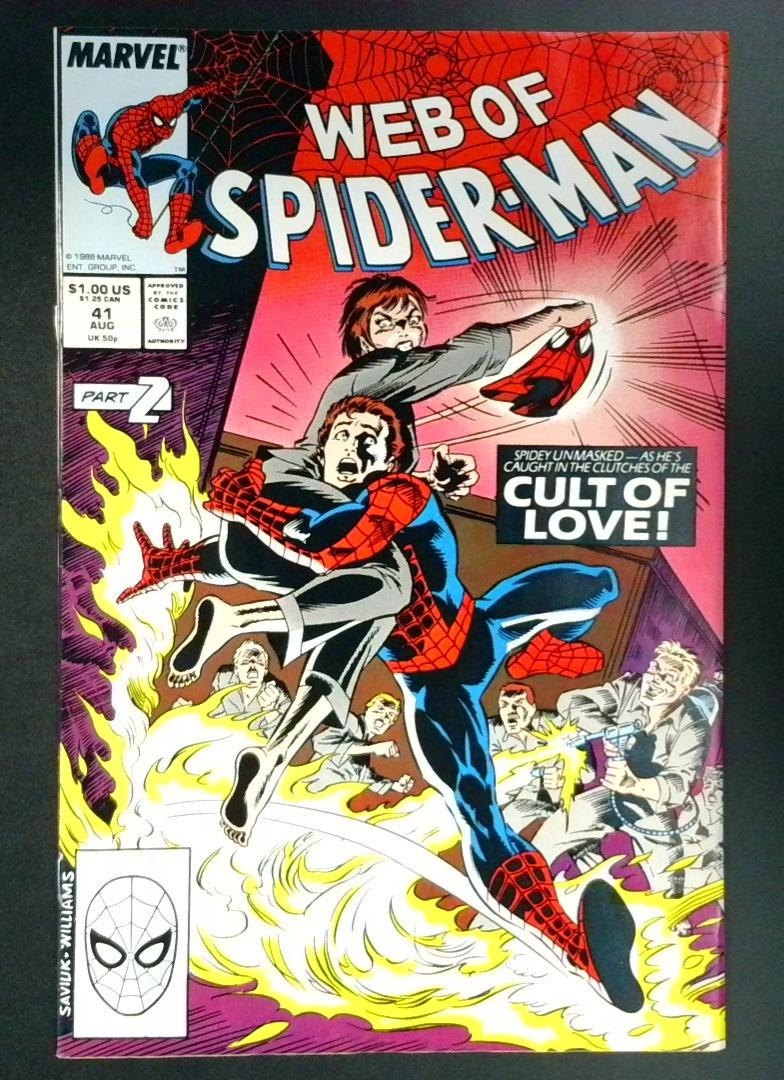 Web of Spider-Man #41 Marvel 1988