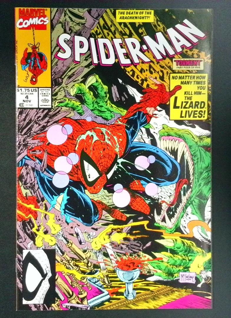 Spider-Man #4 NM- Marvel 1990