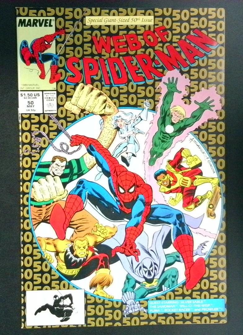 Web of Spider-Man #50 NM Marvel 1989