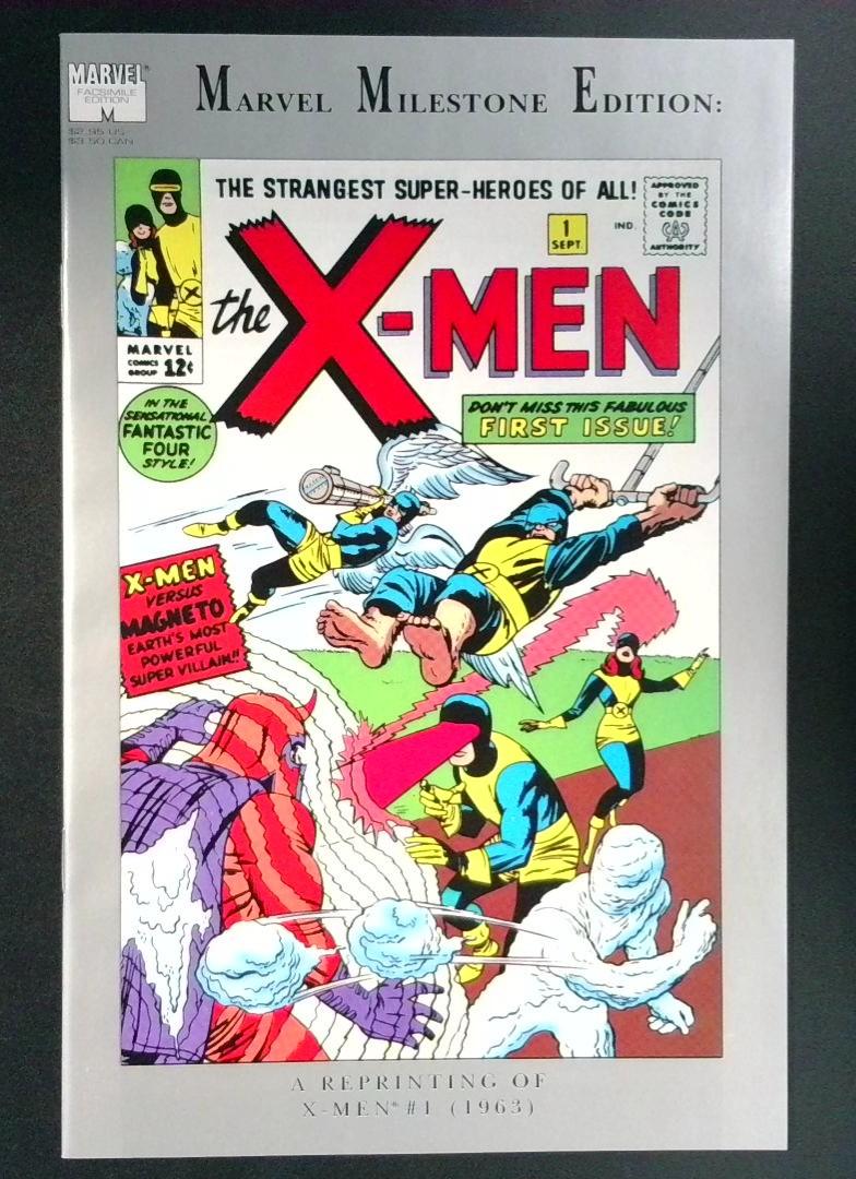 Marvel Milestone Edition: X-Men #1 Exact Reprint of #1 Marvel 1991