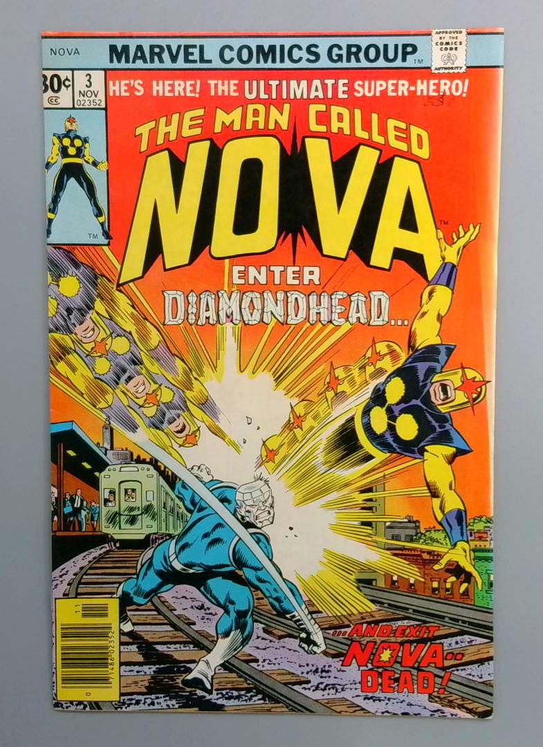 Nova #3 VF 1st Diamondhead Marvel 1976