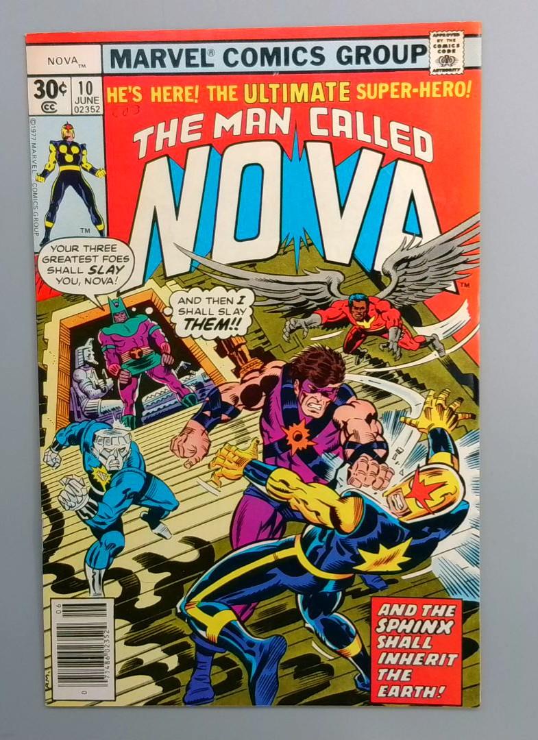 Nova #10 VF+ Marvel 1977