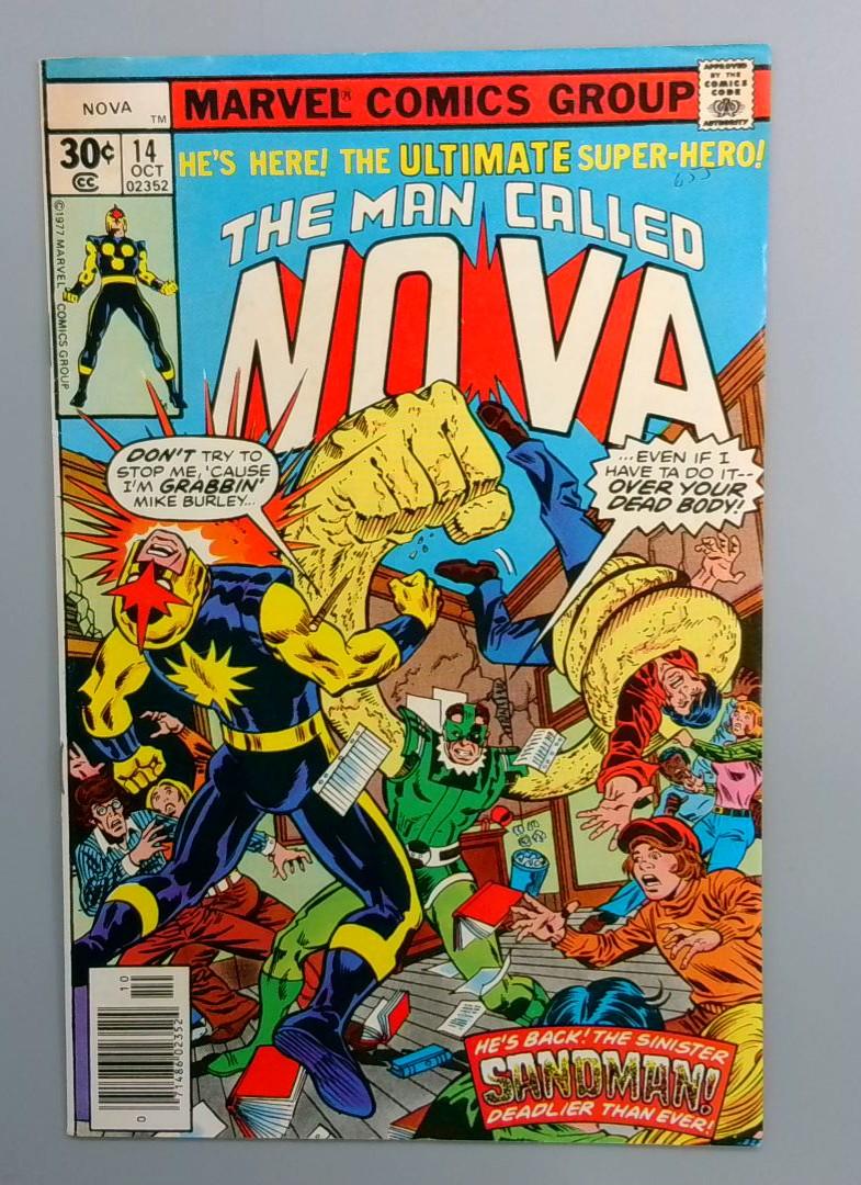 Nova #14 Sandman Marvel 1976