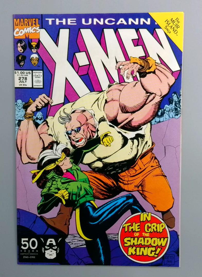 Uncanny X-Men #278 NM- Paul Smith art Marvel 1991
