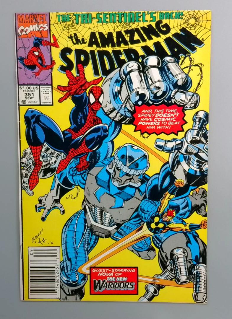 Amazing Spider-Man #351 Newsstand Edition Marvel 1991
