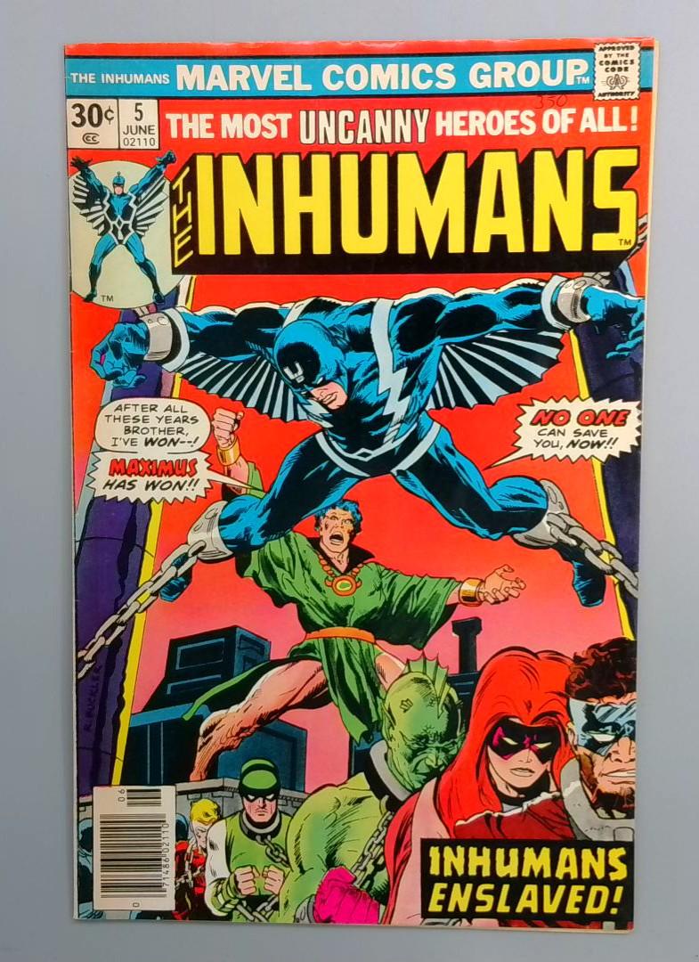 Inhumans #5 Marvel Comics 1976