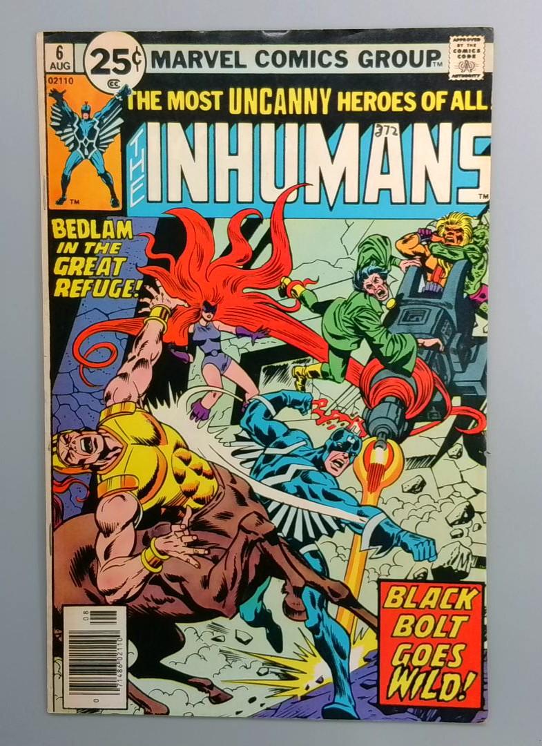 Inhumans #6 Marvel 1976